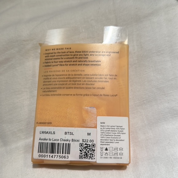 Lululemon Awake to Lace Cheeky Bikini - pink - Picture 5 of 6